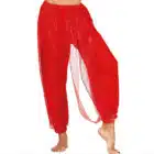Dance belly broek rood - Talla L