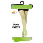 Neon groene netpanty volwassenen