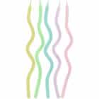 Kaarsjes sweet swirl 15 cm (10 stuks)