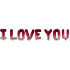 Folieballonnen set I Love You