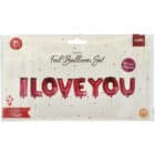 Folieballonnen set I Love You
