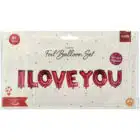 Folieballonnen set I Love You