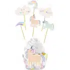 Cupcake decoratie set unicorns & rainbows