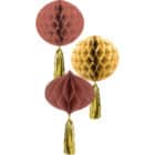 Honeycombs Golden Dusk - 3 stuks