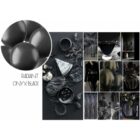 Gemar ballonnen Radiant Onyx Black Metallic 33 cm - 100 stuks