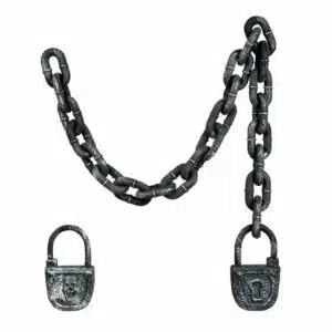Schakelketting met slot Schakelketting met slot