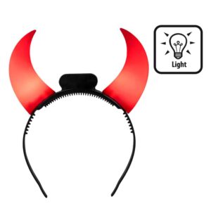 Tiara LED-duivelhoorntjes