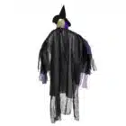 Hangdecoratie Paarse heks (146 cm)