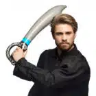 Opblaasbaar piratenzwaard (70 cm)