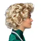 Pruik Golden Lady