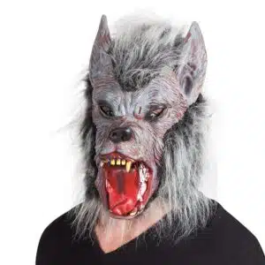 Latex hoofdmasker Weerwolf Latex hoofdmasker Weerwolf