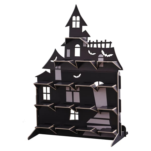 Cupcake decoratie Haunted House (45 cm) Feestwarenhuis.nl