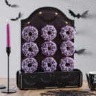 Donut decoratie grafsteen met verlichting (45 cm)