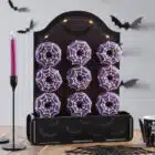 Donut decoratie grafsteen met verlichting (45 cm)