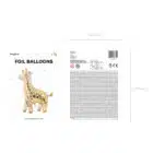 Folieballon Giraf