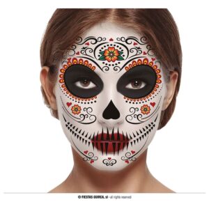 Gezicht tattoo Catrina (30 x 14 cm)