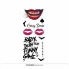 Gezicht tattoo Mr Smile set (30 x 14 cm)