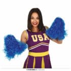 Pom-pom set blauw (2 stuks)