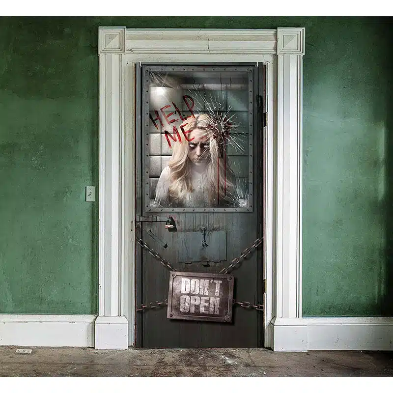 Deur decoratie "Psyco" ( 80 x 180 cm) Deur decoratie "Psyco" ( 80 x 180 cm)