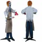 Zombie kettingzaag licht geluid beweging, 170 cm
