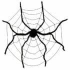 Decoratie spinnenweb met MEGA spin (200 cm)