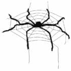 Decoratie spinnenweb met MEGA spin (200 cm)