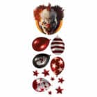 Muurdecoratie Vinyl Clown (25x70cm)