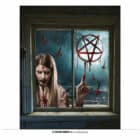 Raamstickers "Possessed" ( 30 x 40 cm, 3 sheets)