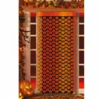 Deurgordijn Metallic pumpkins (200 x100 cm)