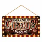 Decoratie bord Circus (35x20)