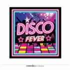 Papieren servetten Disco Fever - 12 stuks