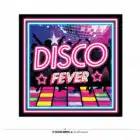 Papieren servetten Disco Fever - 12 stuks