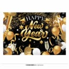 Backdrop Happy New Year 220 x 150 cm