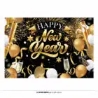 Backdrop Happy New Year 220 x 150 cm