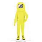 Kostuum Yellow Astronaut Among Us