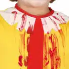 Burger clown jongen kraag