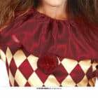 horror clown dames kraag