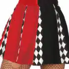 Harlequin Cheerleader dames rok