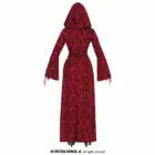 Red hooded witch dames back