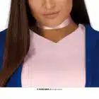Telepathic Girl vrouw kraag