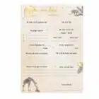 Voorspellingskaartjes baby safari (20st)