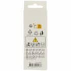 Kaars cozy sprinkles cijfer 3 - 7 cm
