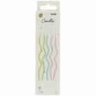 Kaarsjes sweet swirl 15 cm (10 stuks)