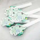 Roltongen Dino Roars 24 cm - 6 stuks