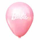 Barbie ballonnen helium licht roze/ fuchsia (15 stuks)