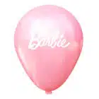 Barbie ballonnen helium licht roze/ fuchsia (15 stuks)