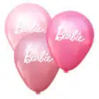 Barbie ballonnen helium licht roze/ fuchsia (15 stuks)