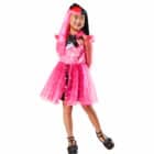 Dracula dress pink Deluxe - meisjes