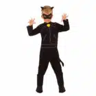 Miraculous Ladybug - Black Cat kostuum jongens (maat L)