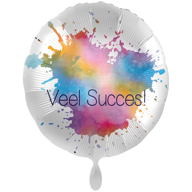 Everloon Ballon – Splash Veel Succes – Personaliseer IT